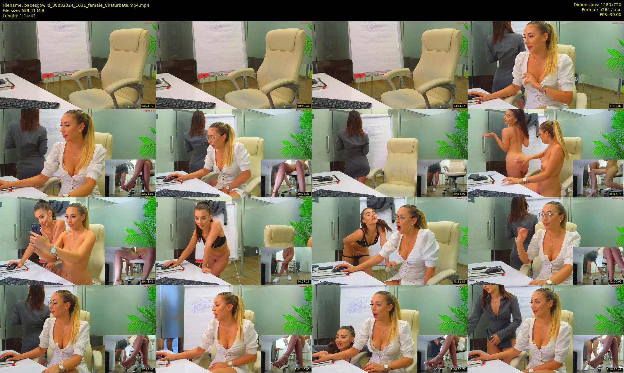 babesgowild — 75 minute Chaturbate couple cam show recording, 720p, Aug 8, 2024