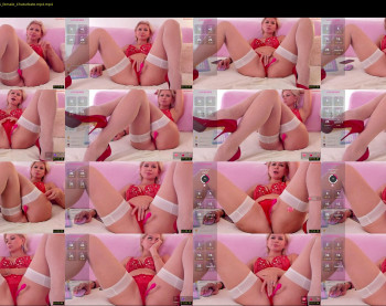 bed_star — 22 minute Chaturbate female cam show recording, 720p, Aug 8, 2024