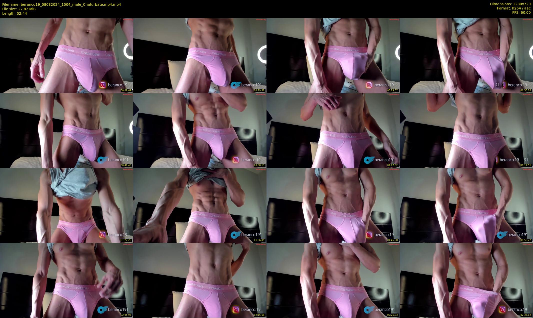 beranco19 — 3 minute Chaturbate male cam show recording, 720p, Aug 8, 2024