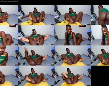 blackmellanin_ — 55 minute Chaturbate female cam show recording, 720p, Aug 9, 2024