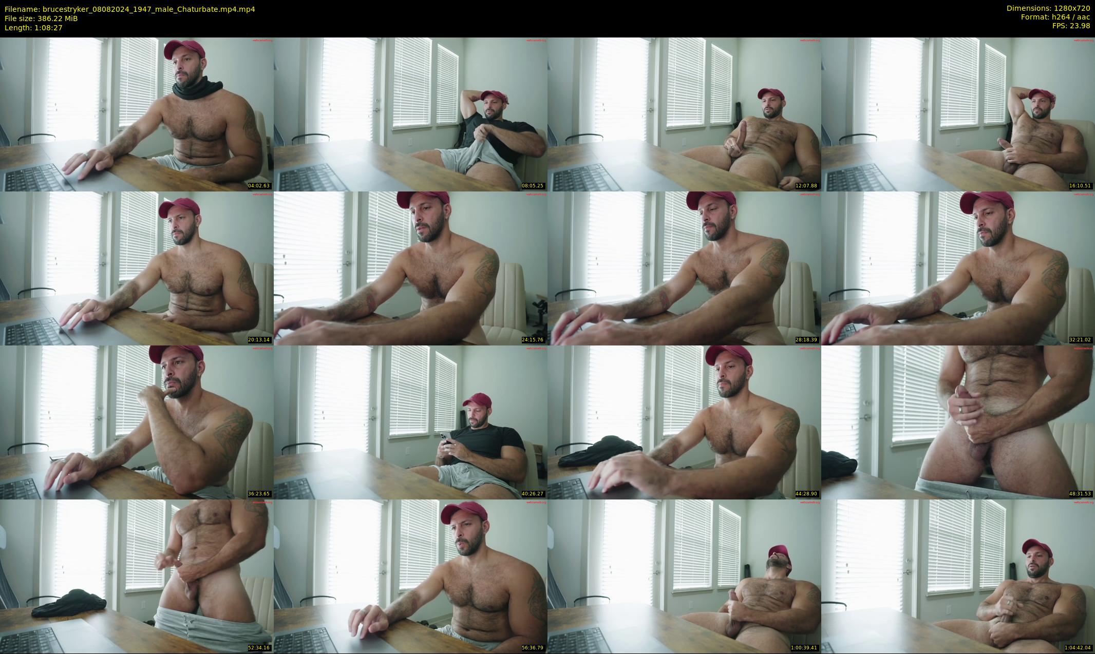brucestryker — 69 minute Chaturbate male cam show recording, 720p, Aug 8, 2024