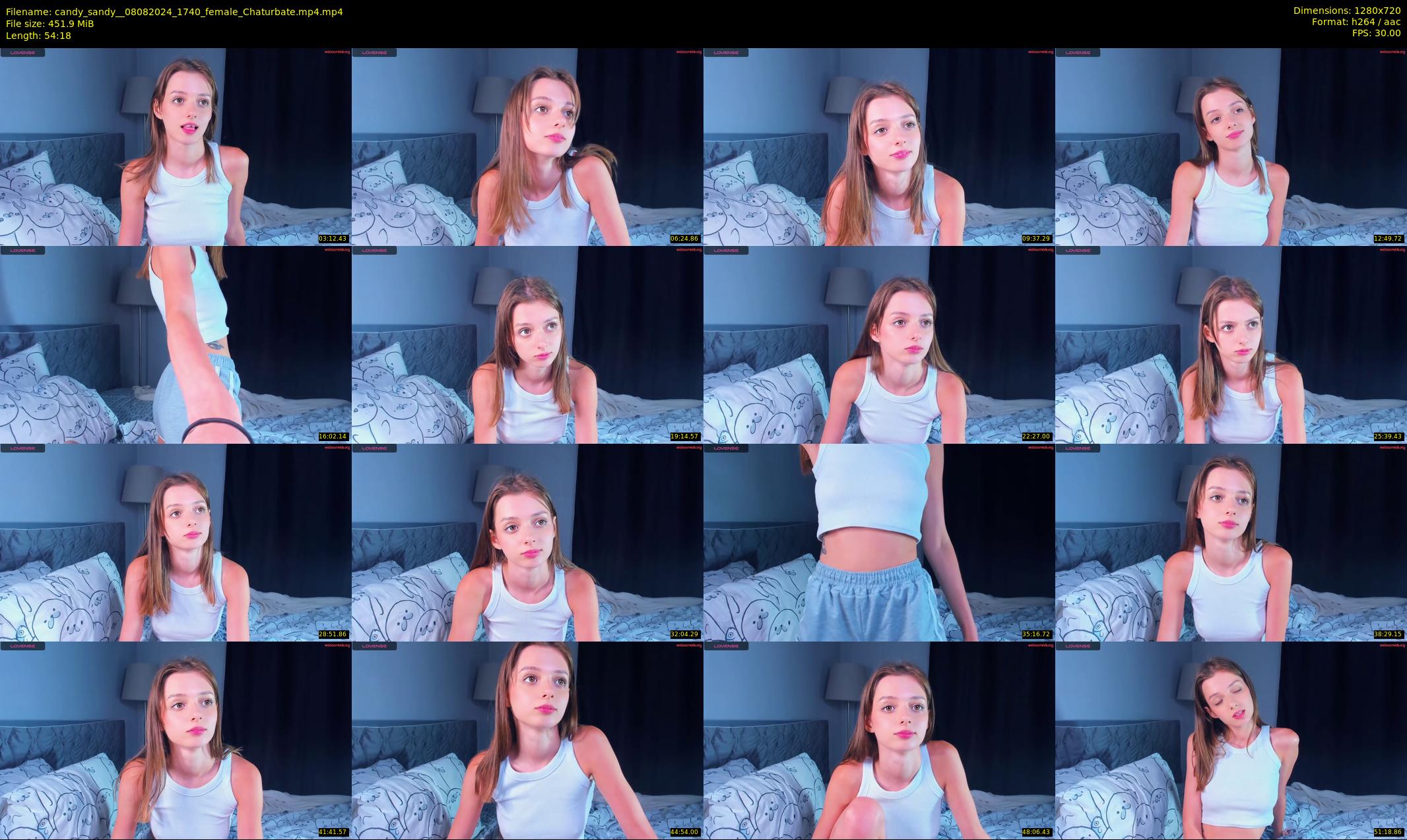 candy_sandy_ — 55 minute Chaturbate female cam show recording, 720p, Aug 8, 2024