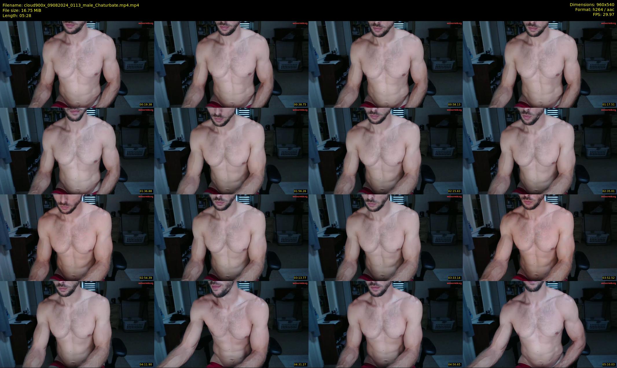 cloud900x — 6 minute Chaturbate male cam show recording, 480p, Aug 9, 2024