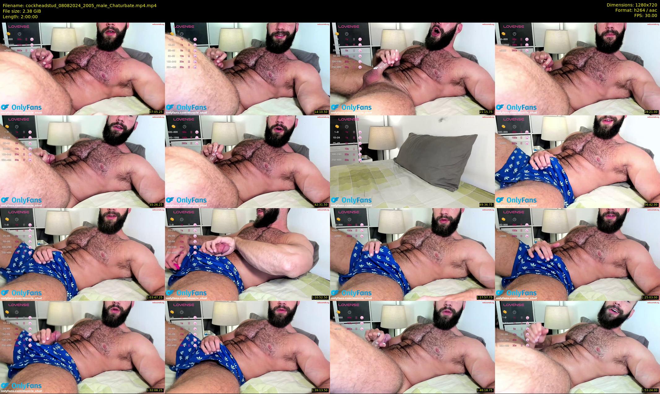 cockheadstud — 120 minute Chaturbate male cam show recording, 720p, Aug 8, 2024