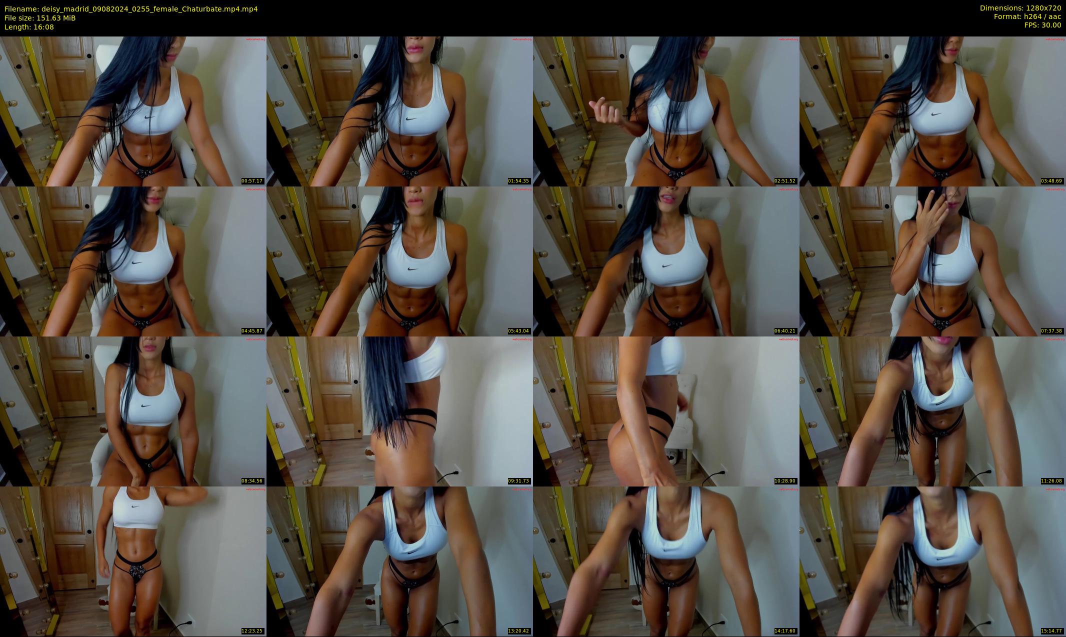 deisy_madrid — 17 minute Chaturbate female cam show recording, 720p, Aug 9, 2024