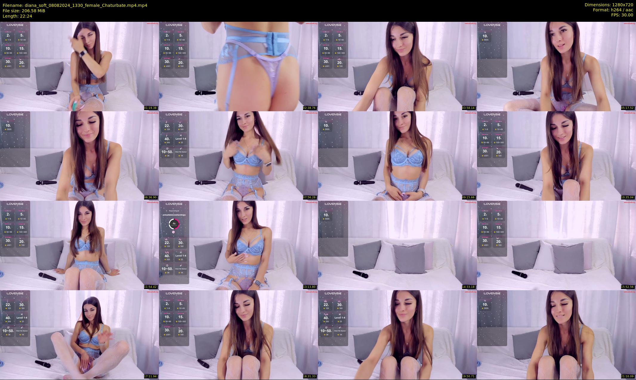 diana_soft — 23 minute Chaturbate female cam show recording, 720p, Aug 8, 2024
