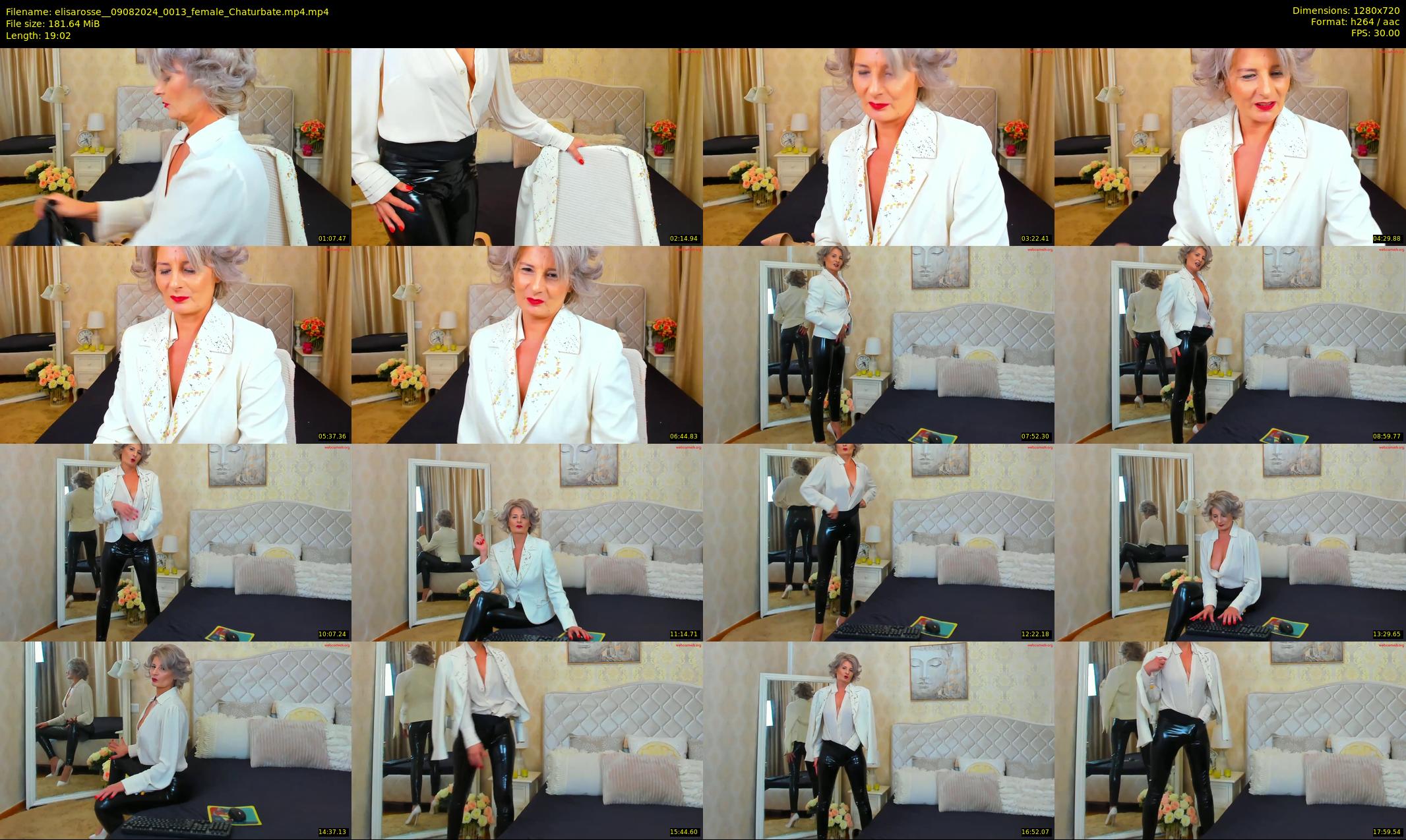 elisarosse_ — 20 minute Chaturbate female cam show recording, 720p, Aug 9, 2024