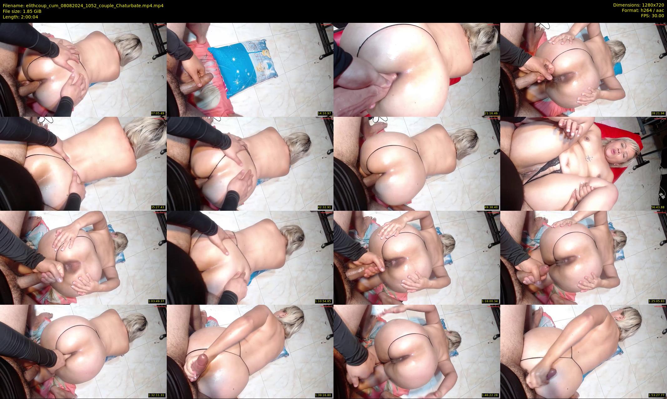 elithcoup_cum — 121 minute Chaturbate couple cam show recording, 720p, Aug 8, 2024