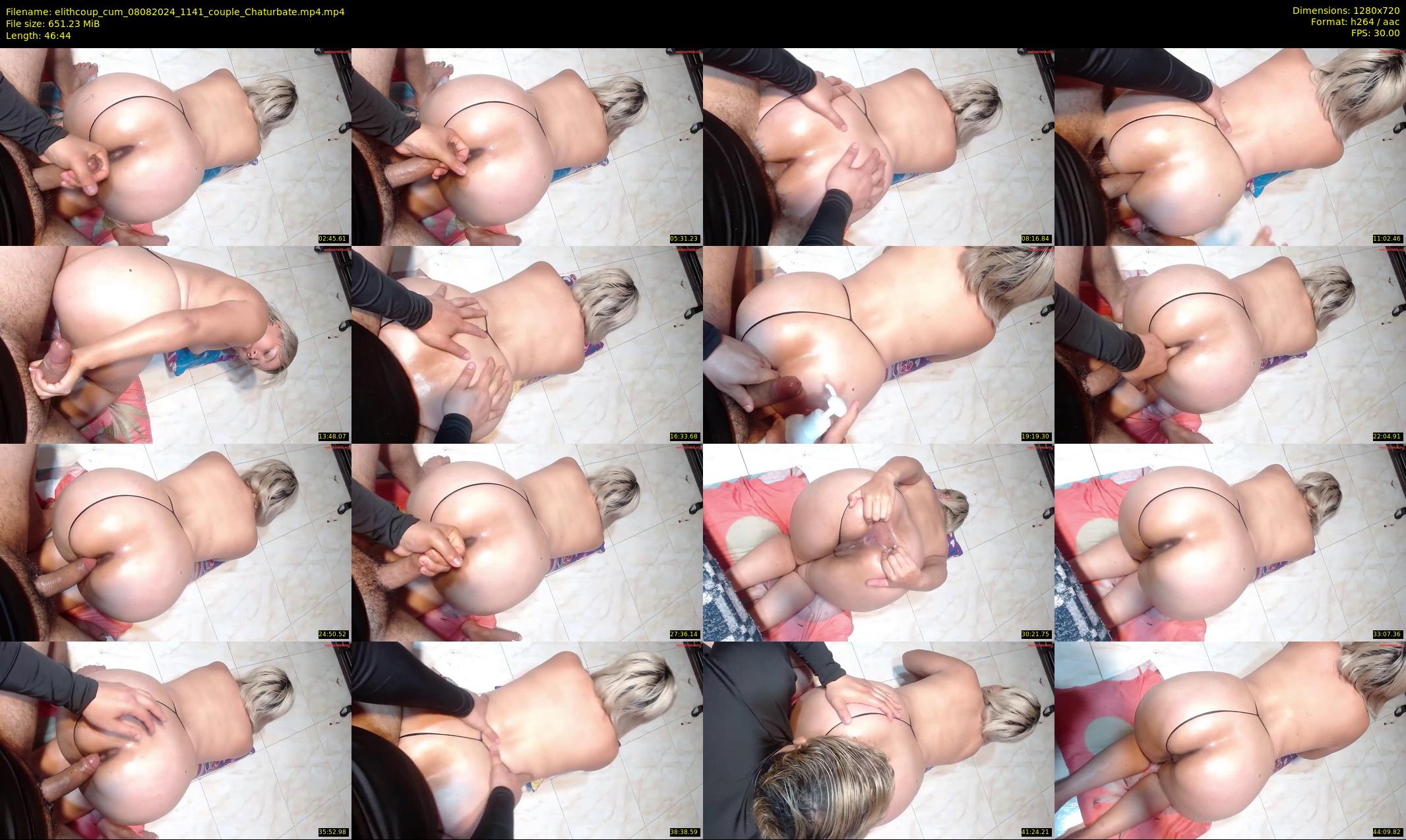 elithcoup_cum — 47 minute Chaturbate couple cam show recording, 720p, Aug 8, 2024