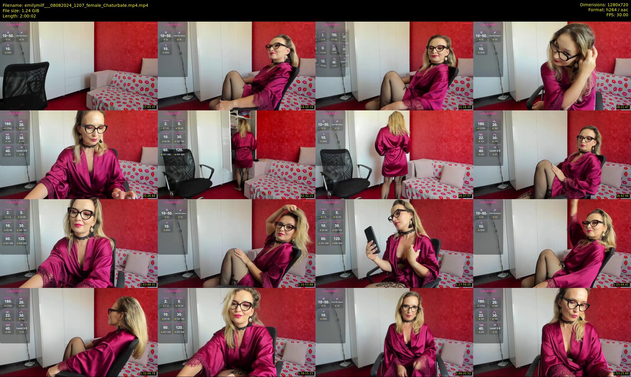 emilymilf__ — 121 minute Chaturbate female cam show recording, 720p, Aug 8, 2024