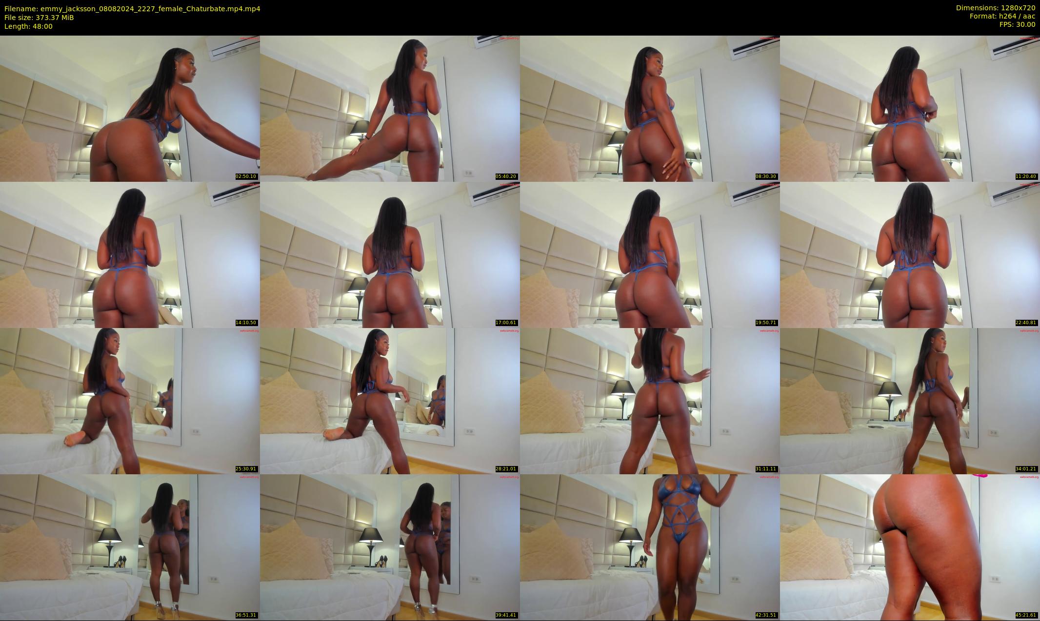 emmy_jacksson — 48 minute Chaturbate female cam show recording, 720p, Aug 8, 2024