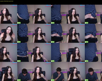 eshcka — 19 minute Chaturbate couple cam show recording, 720p, Aug 8, 2024