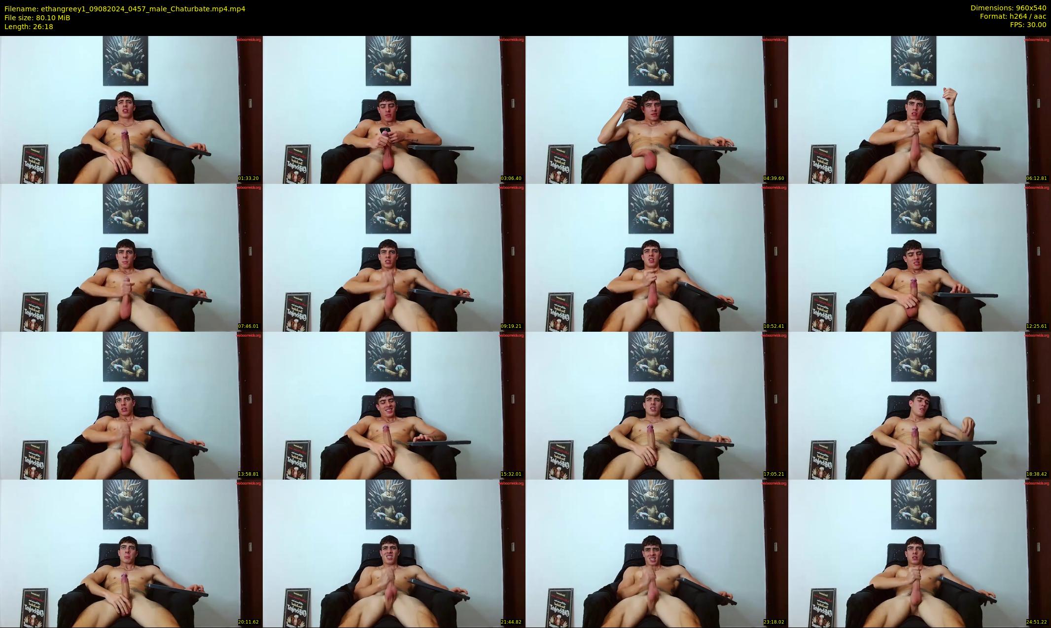 ethangreey1 — 27 minute Chaturbate male cam show recording, 480p, Aug 9, 2024