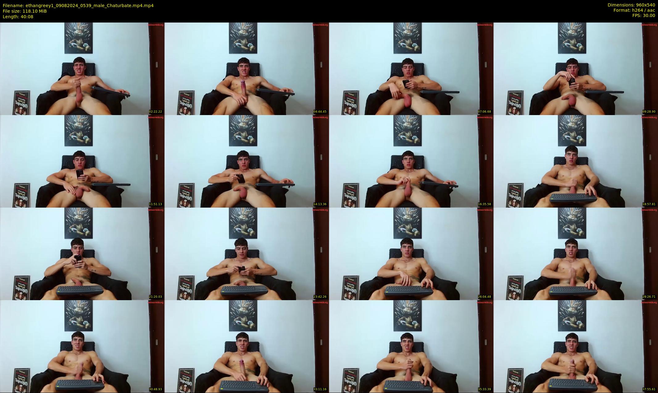 ethangreey1 — 41 minute Chaturbate male cam show recording, 480p, Aug 9, 2024