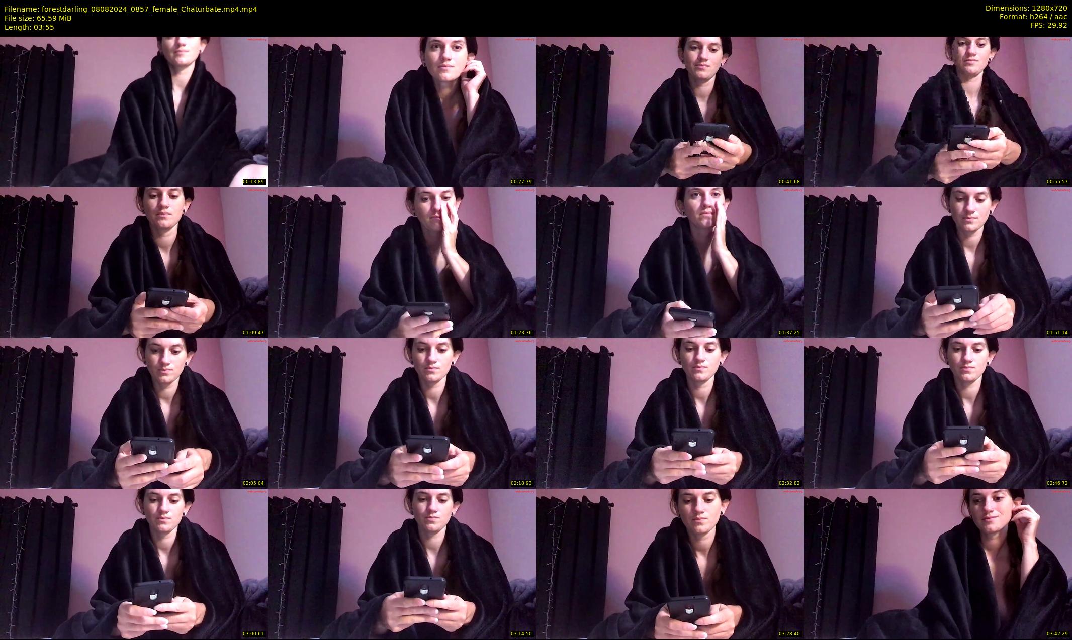 forestdarling — 4 minute Chaturbate female cam show recording, 720p, Aug 8, 2024