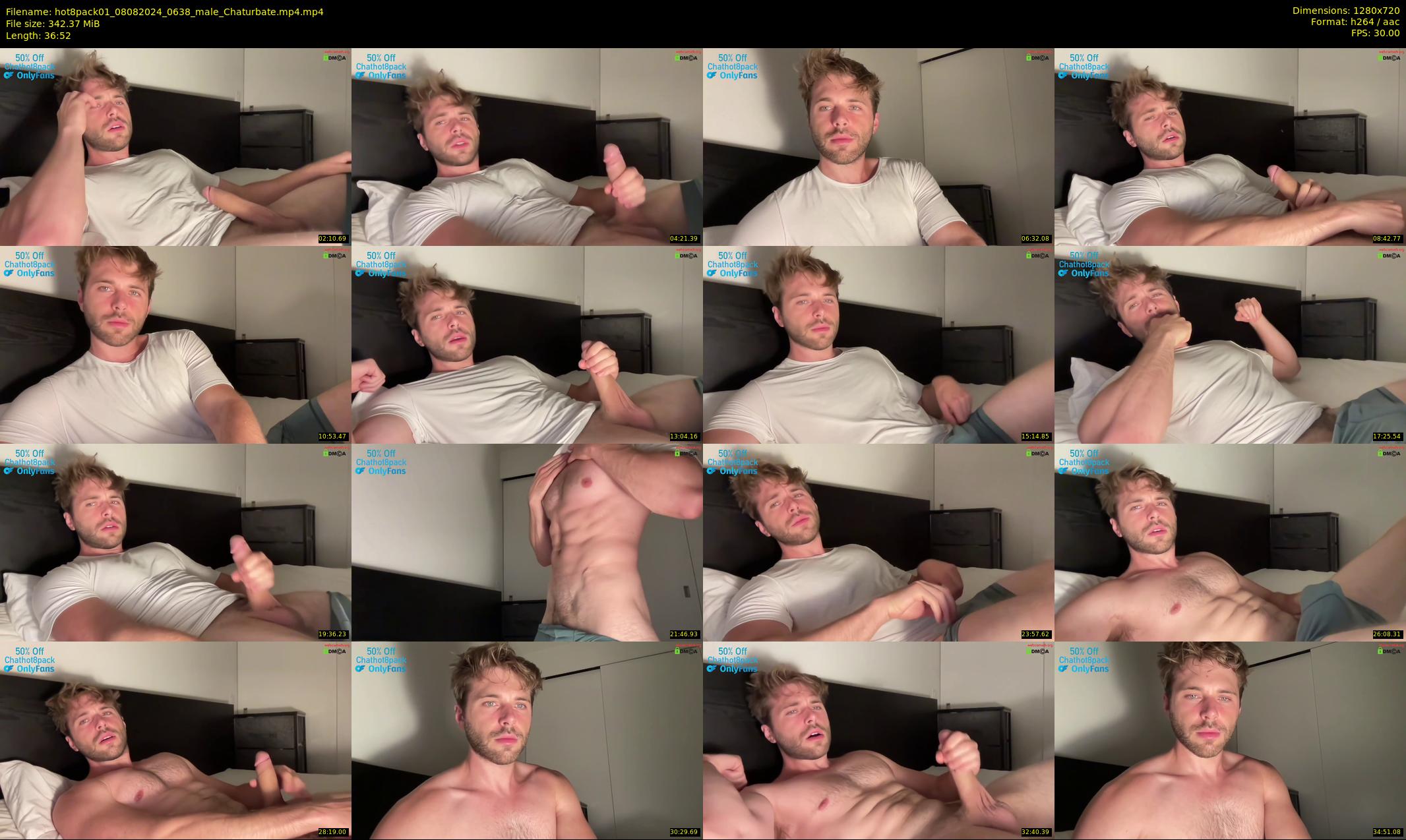 hot8pack01 — 37 minute Chaturbate male cam show recording, 720p, Aug 8, 2024