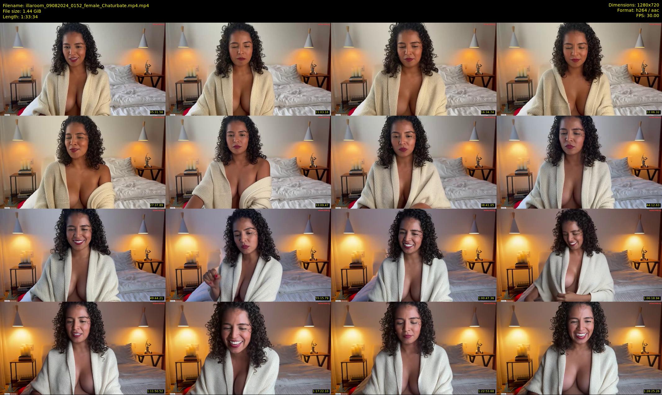 illaroom — 94 minute Chaturbate female cam show recording, 720p, Aug 9, 2024