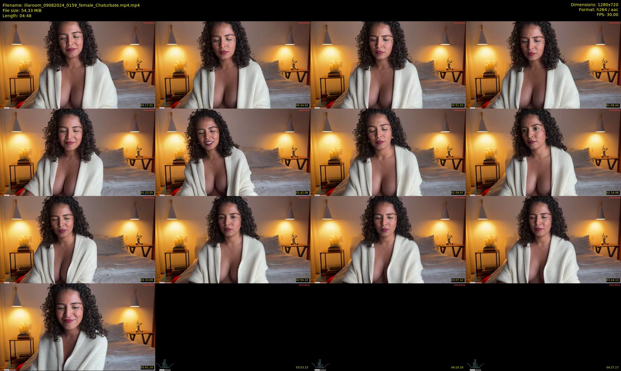 illaroom — 5 minute Chaturbate female cam show recording, 720p, Aug 9, 2024