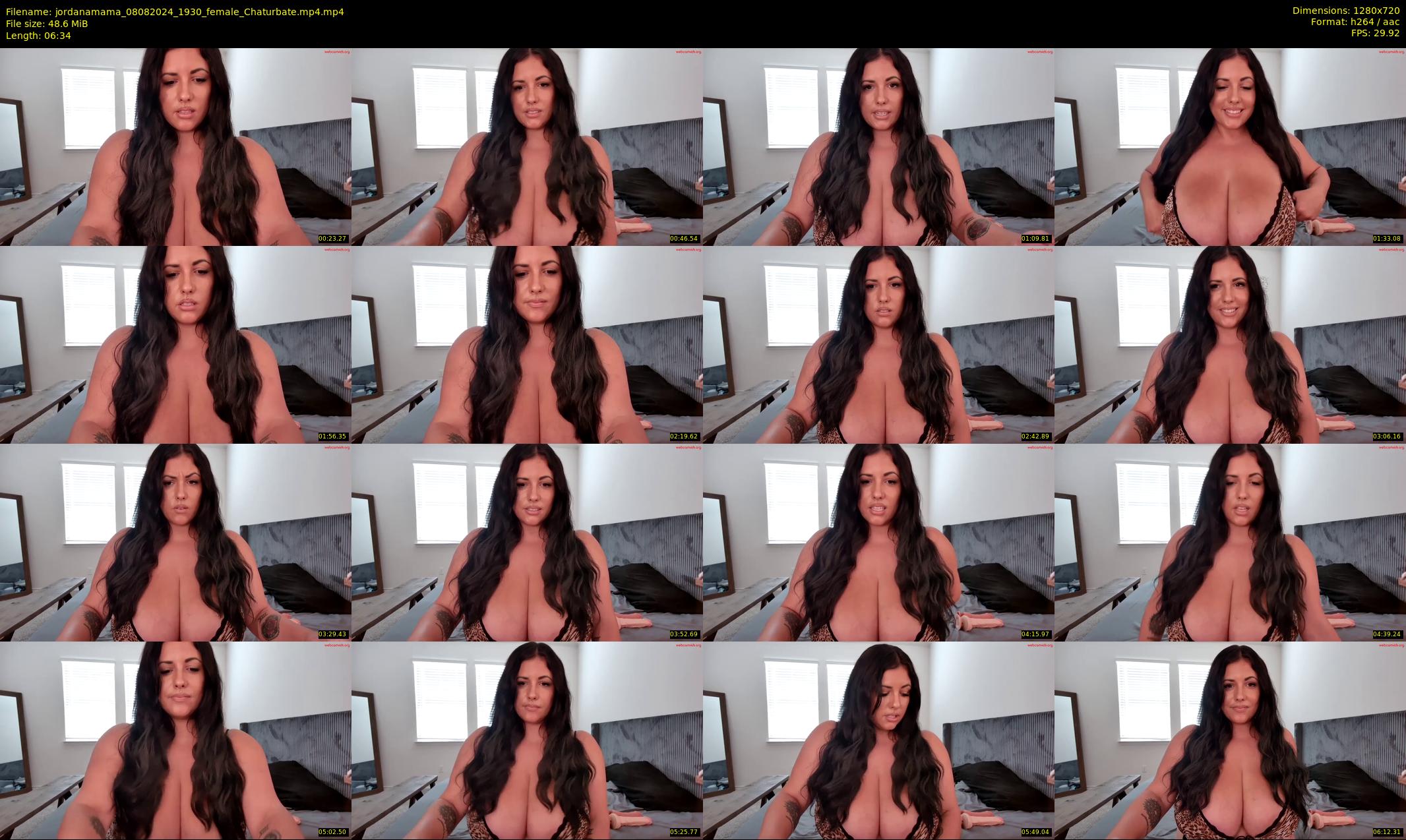 jordanamama — 7 minute Chaturbate couple cam show recording, 720p, Aug 8, 2024