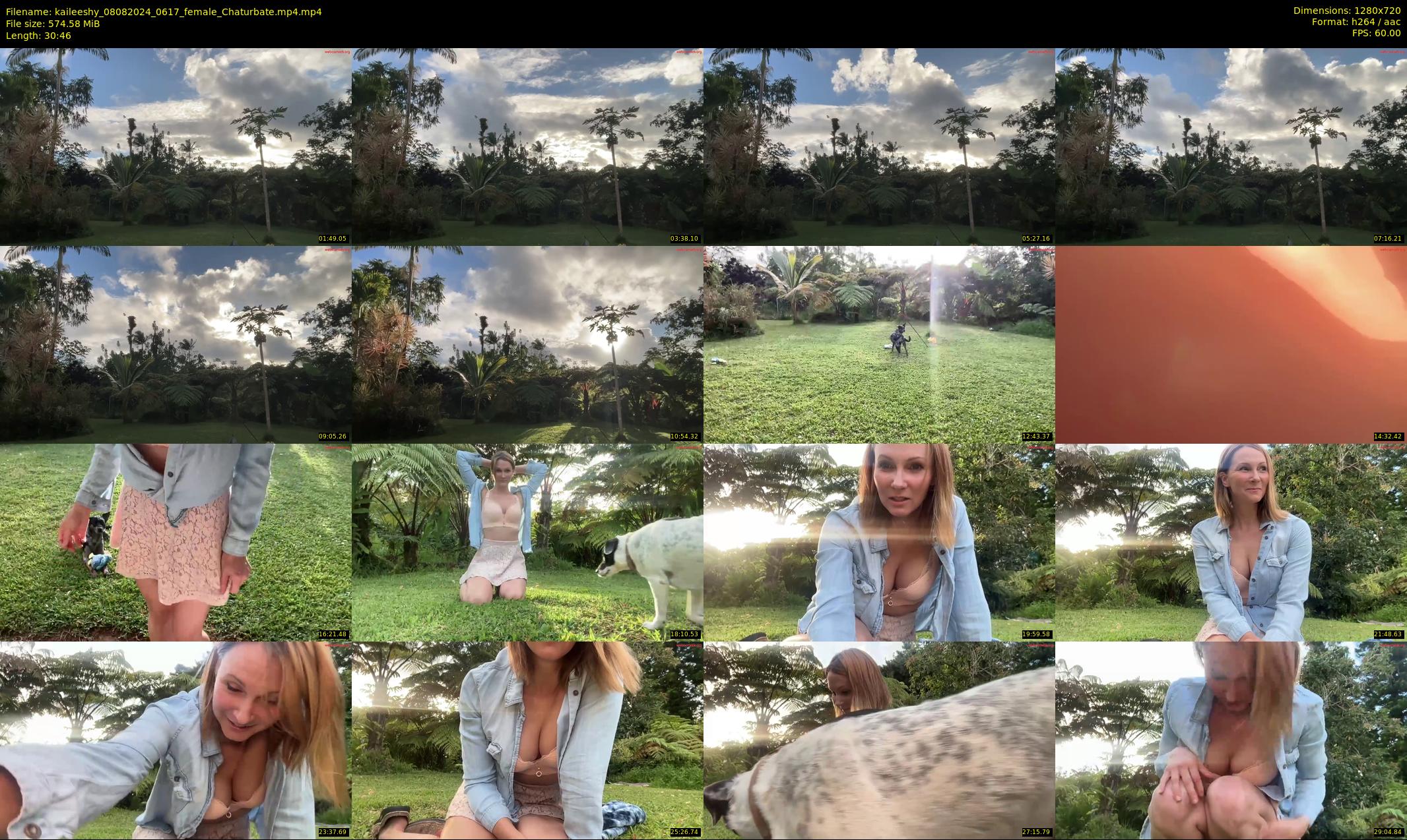 kaileeshy — 31 minute Chaturbate female cam show recording, 720p, Aug 8, 2024