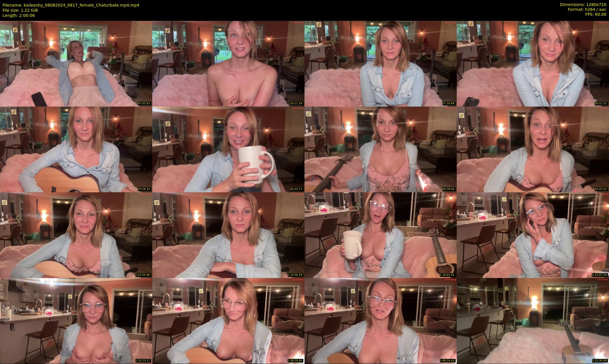 kaileeshy — 121 minute Chaturbate female cam show recording, 720p, Aug 8, 2024