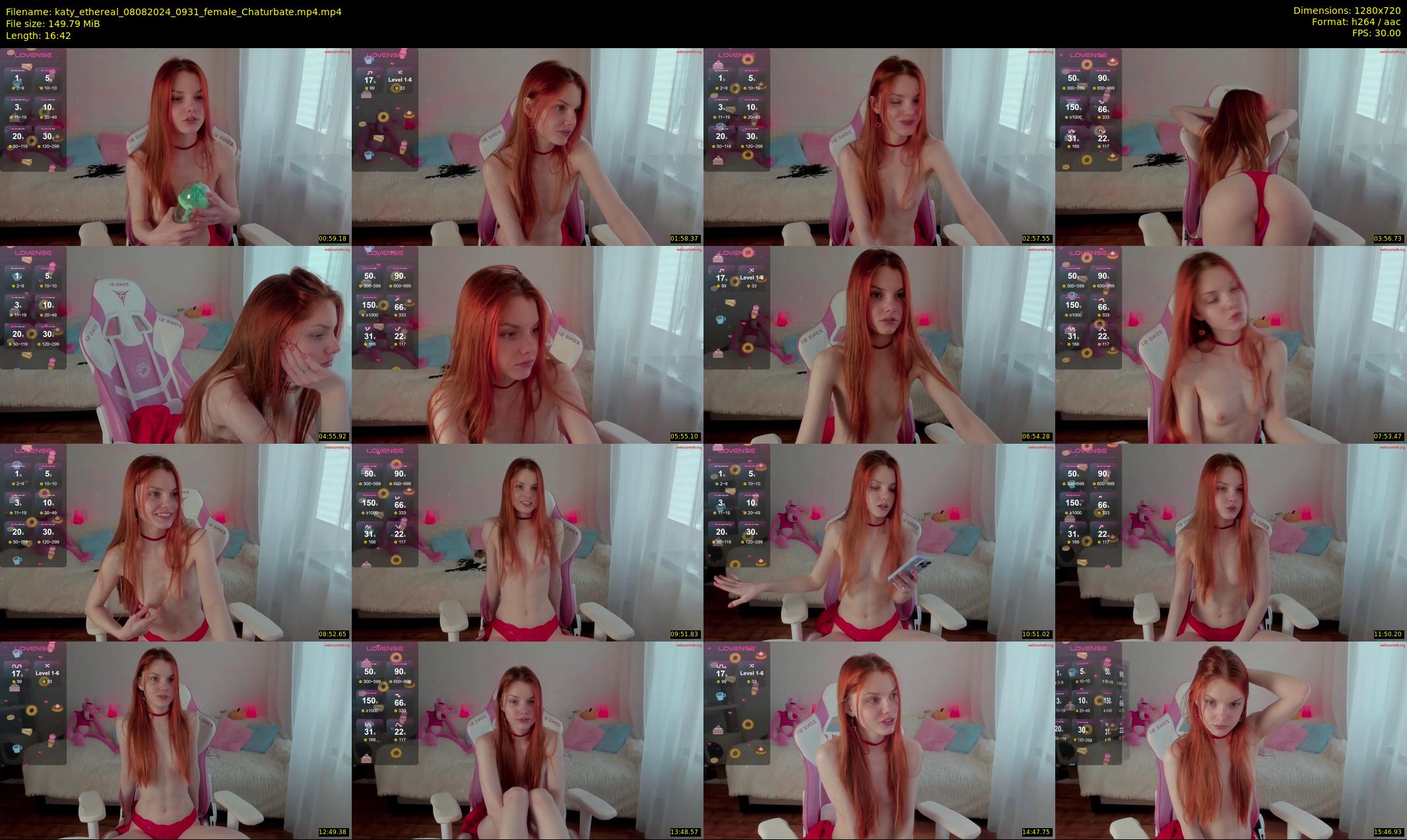 katy_ethereal — 17 minute Chaturbate female cam show recording, 720p, Aug 8, 2024