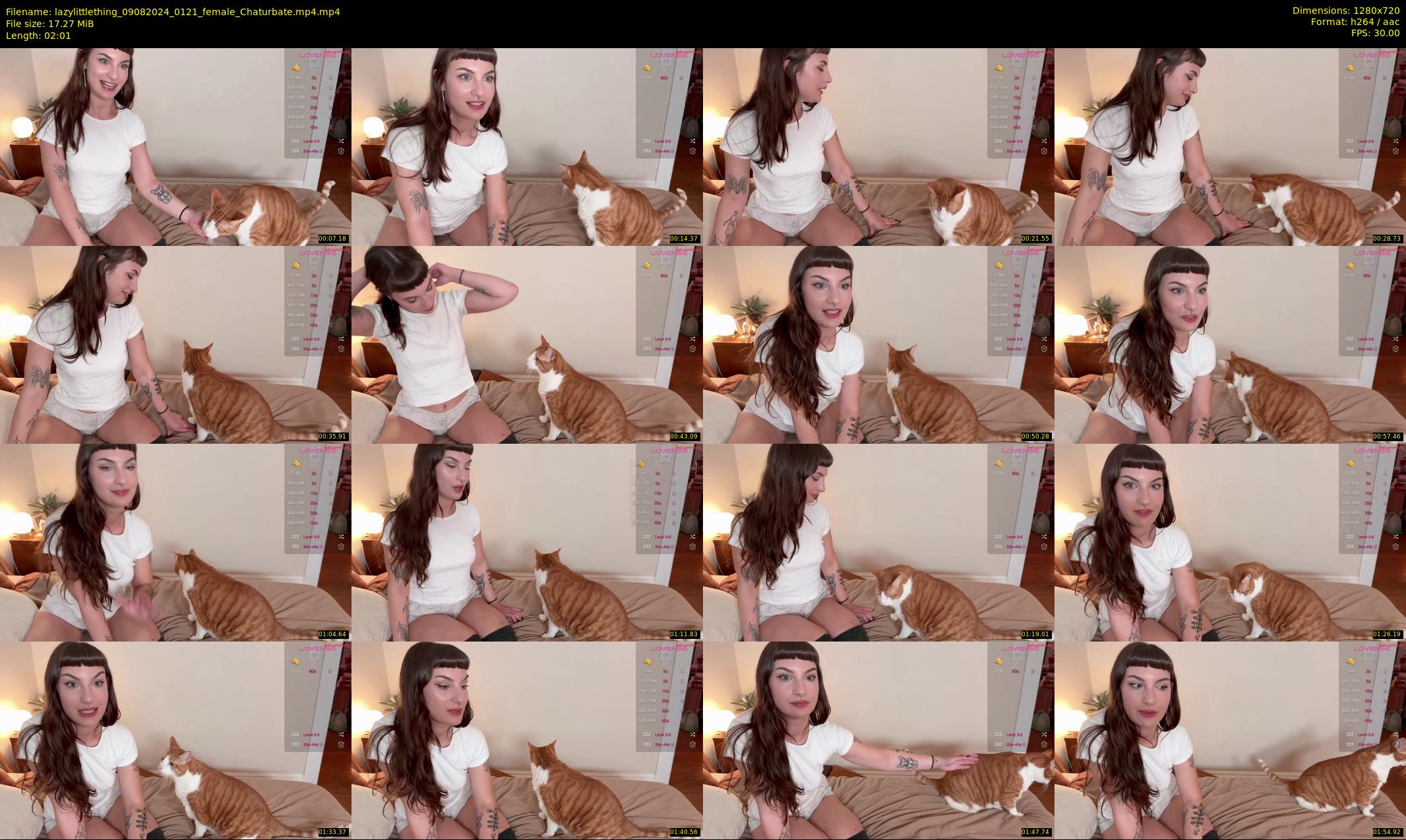 lazylittlething — 3 minute Chaturbate female cam show recording, 720p, Aug 9, 2024