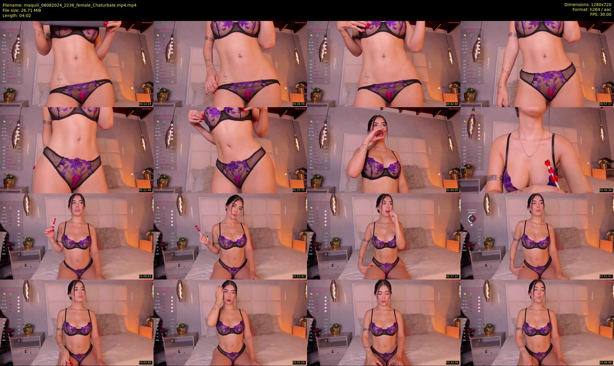 maquiii — 5 minute Chaturbate female cam show recording, 720p, Aug 8, 2024