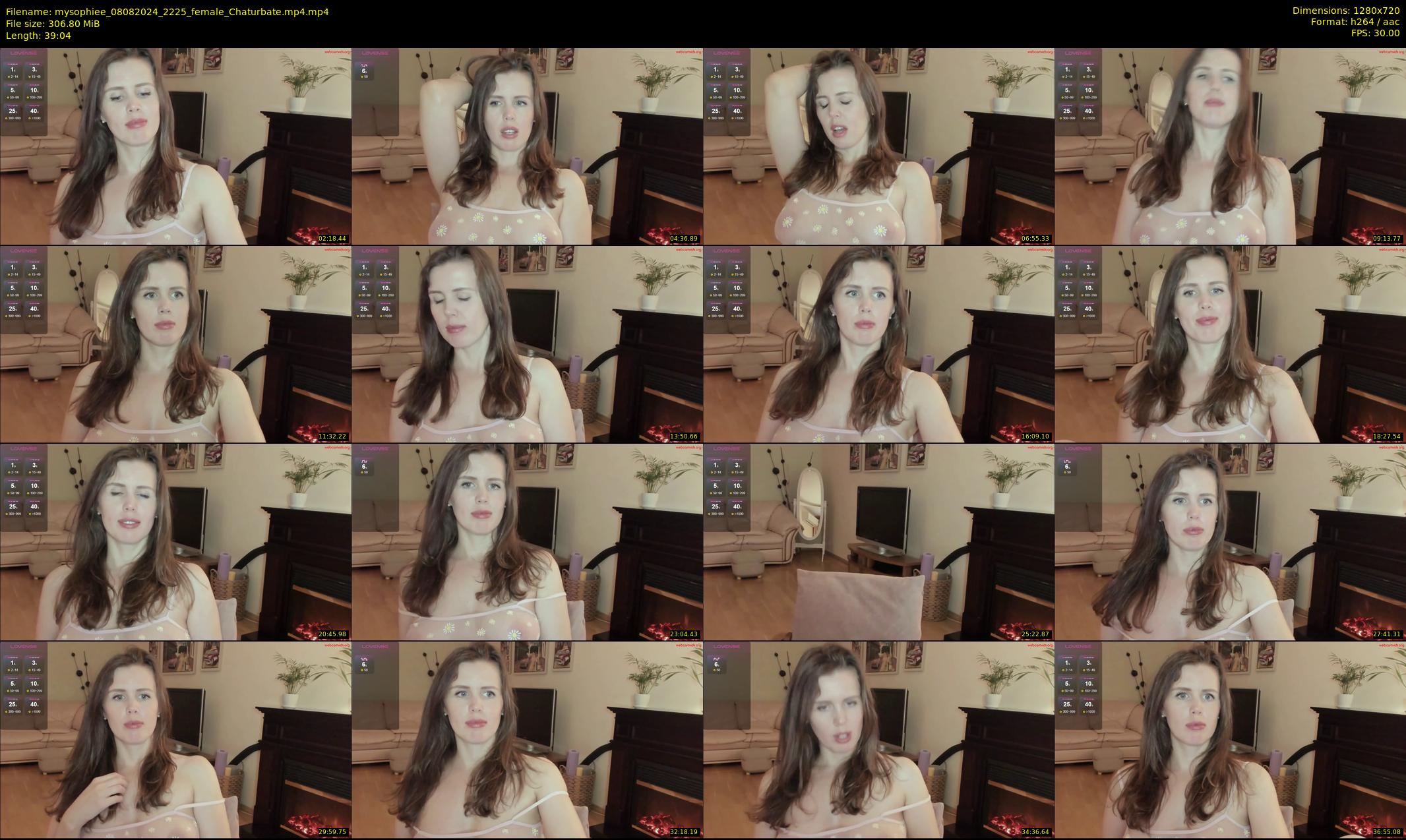 mysophiee — 40 minute Chaturbate female cam show recording, 720p, Aug 8, 2024