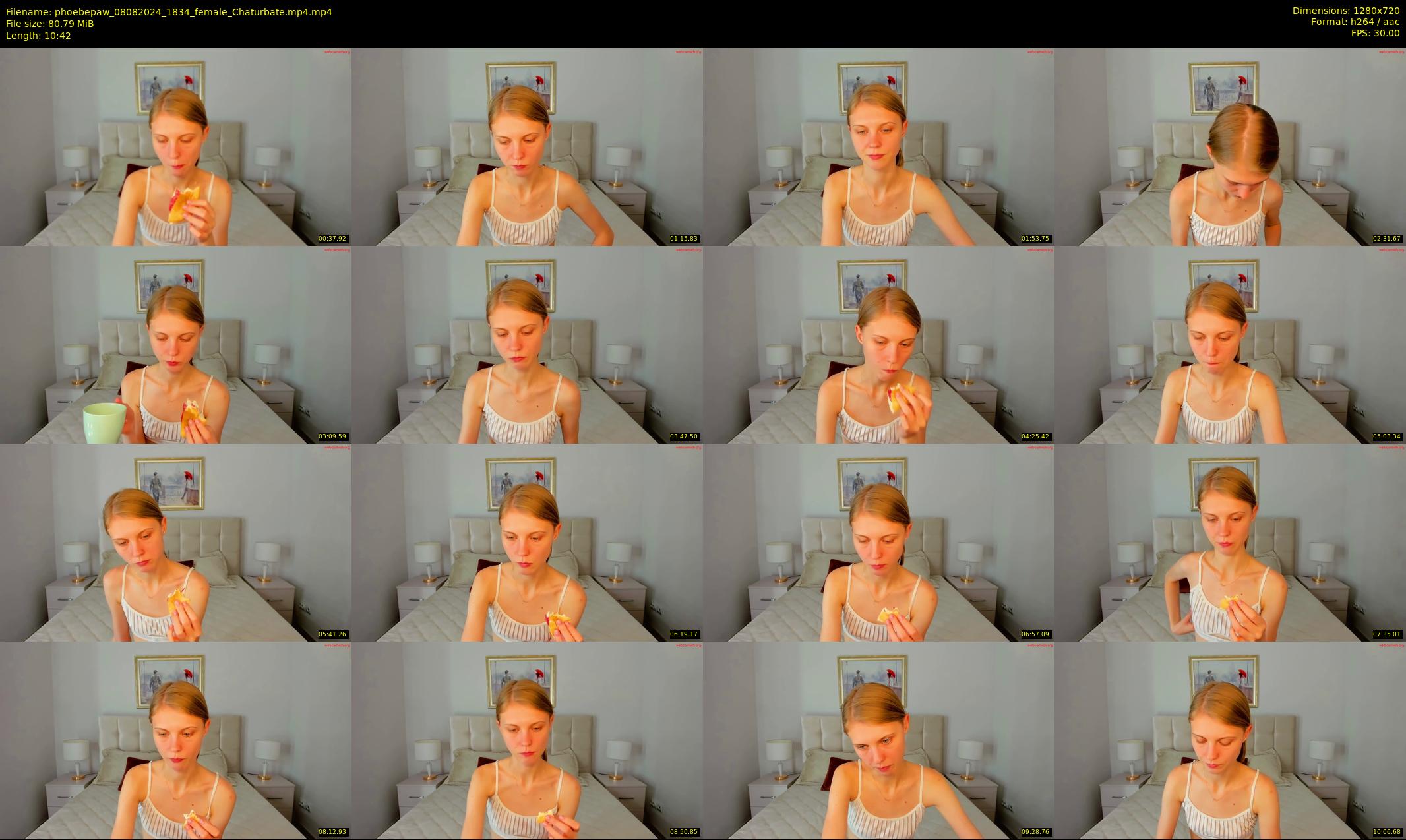 phoebepaw — 11 minute Chaturbate female cam show recording, 720p, Aug 8, 2024