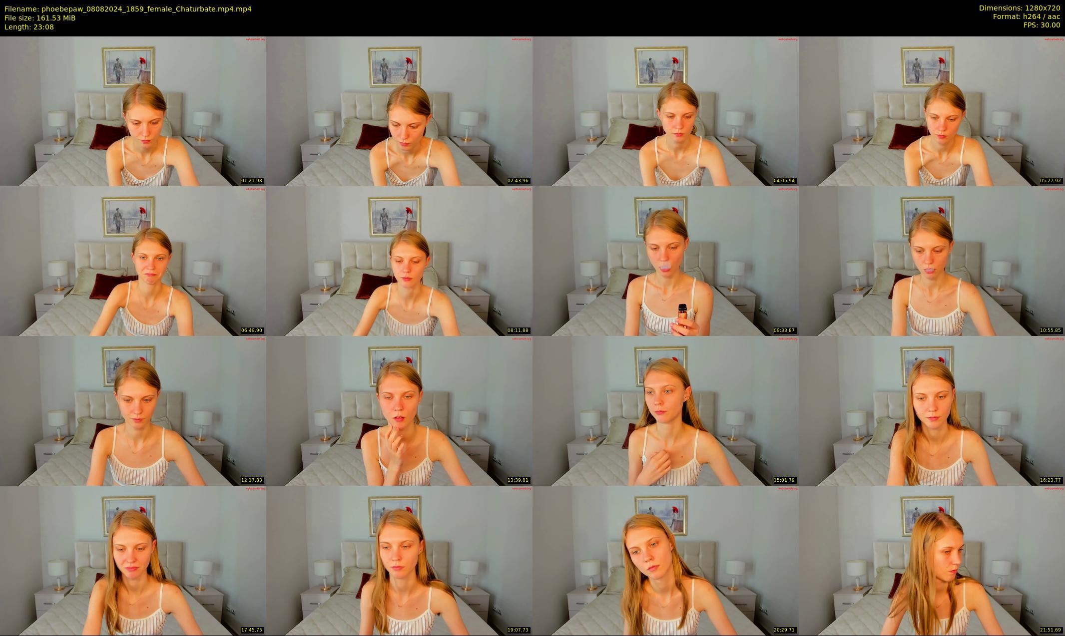 phoebepaw — 24 minute Chaturbate female cam show recording, 720p, Aug 8, 2024