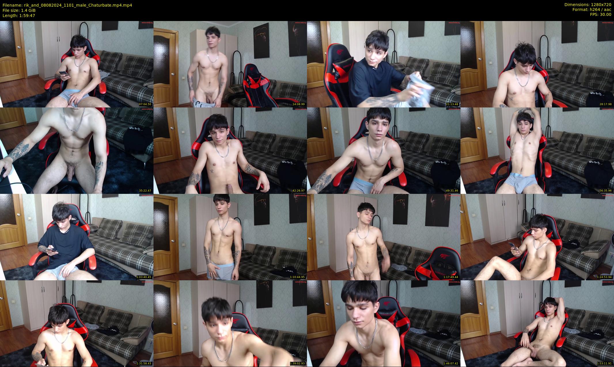 rik_and — 120 minute Chaturbate male cam show recording, 720p, Aug 8, 2024