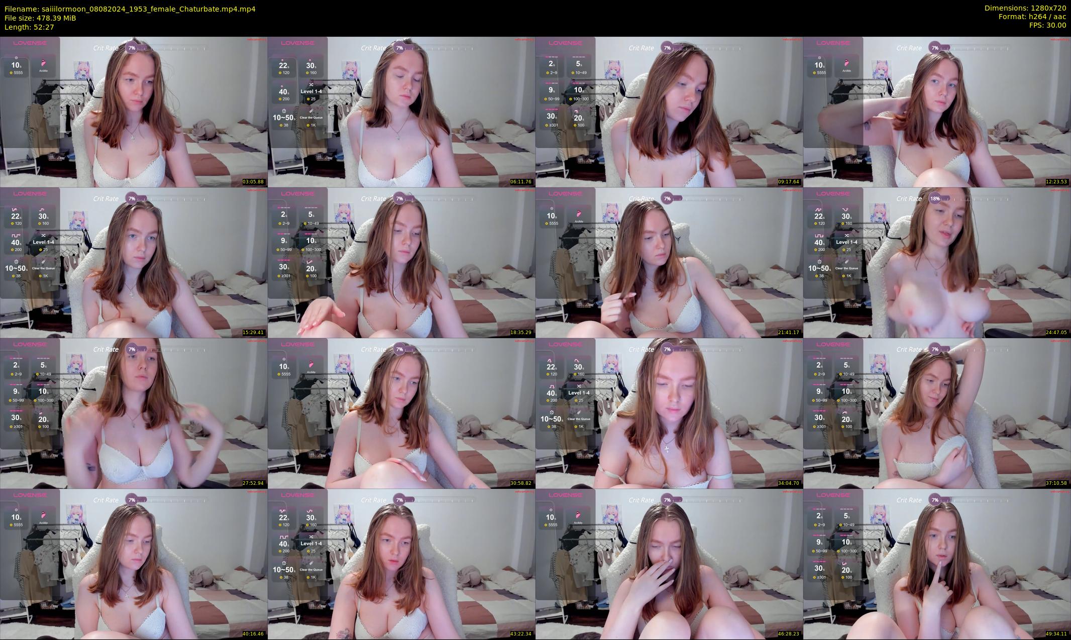 saiiilormoon — 53 minute Chaturbate female cam show recording, 720p, Aug 8, 2024