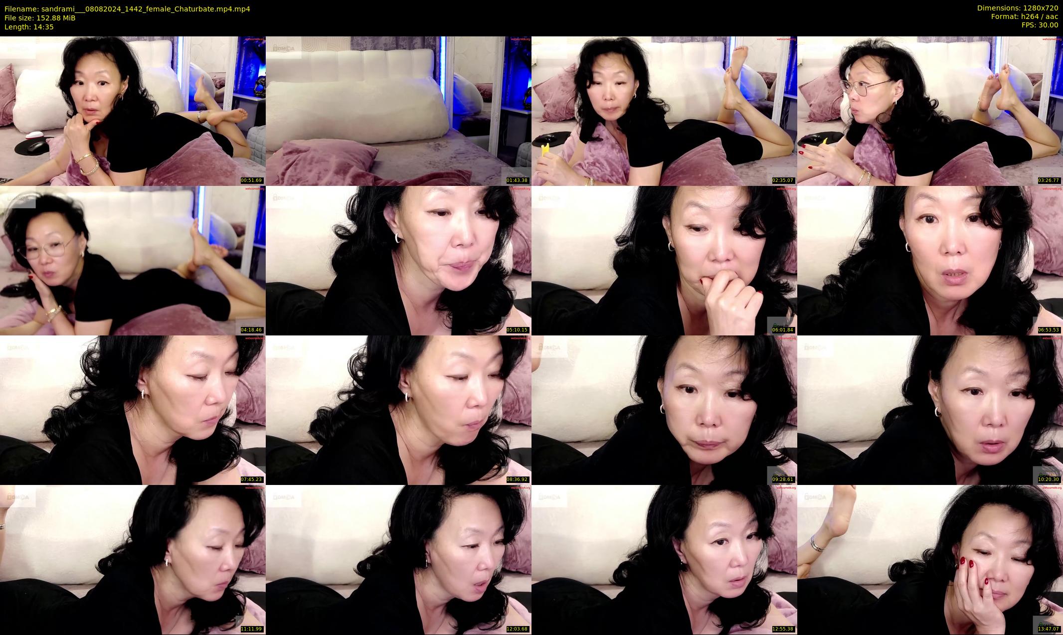 sandrami__ — 15 minute Chaturbate female cam show recording, 720p, Aug 8, 2024