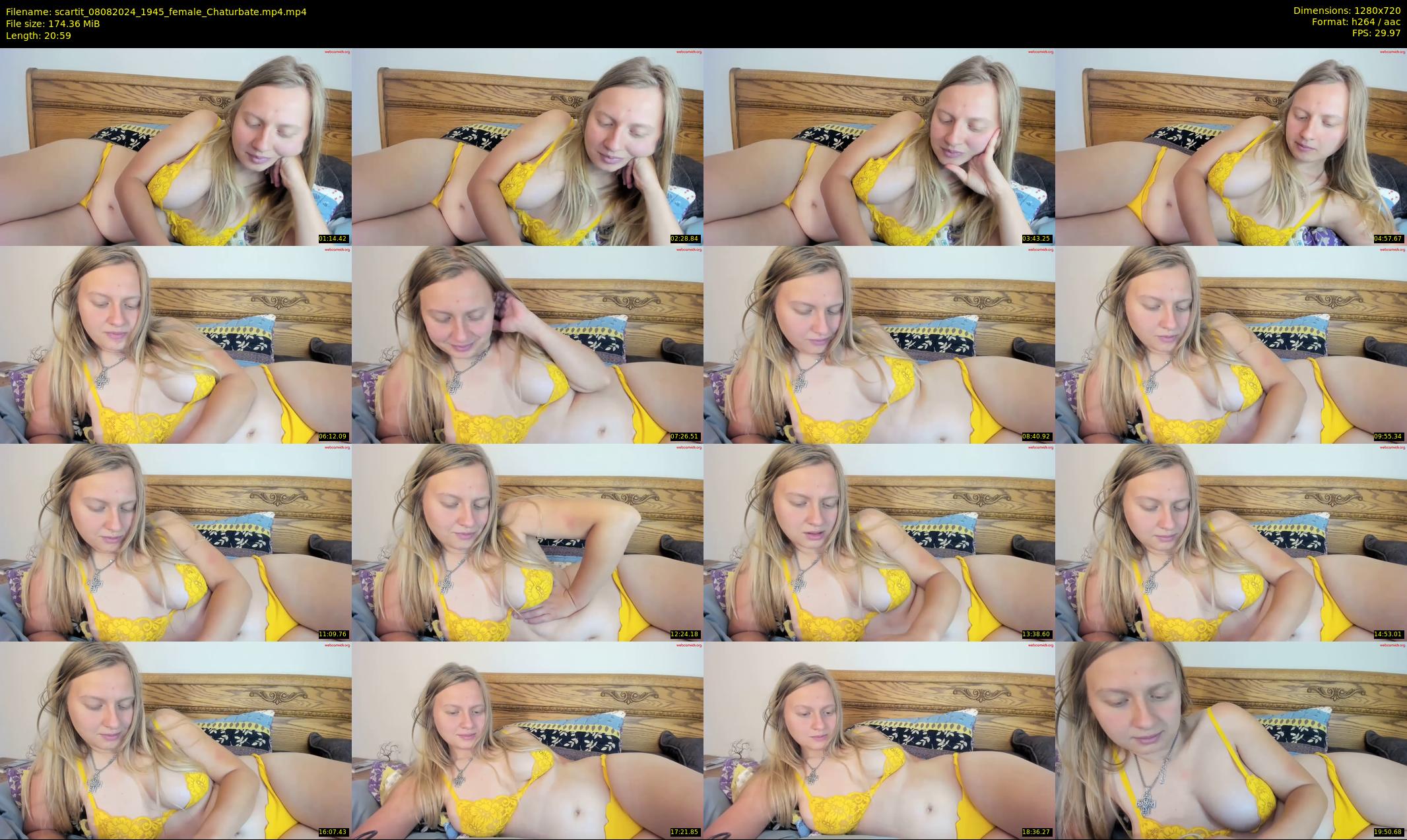 scartit — 21 minute Chaturbate female cam show recording, 720p, Aug 8, 2024