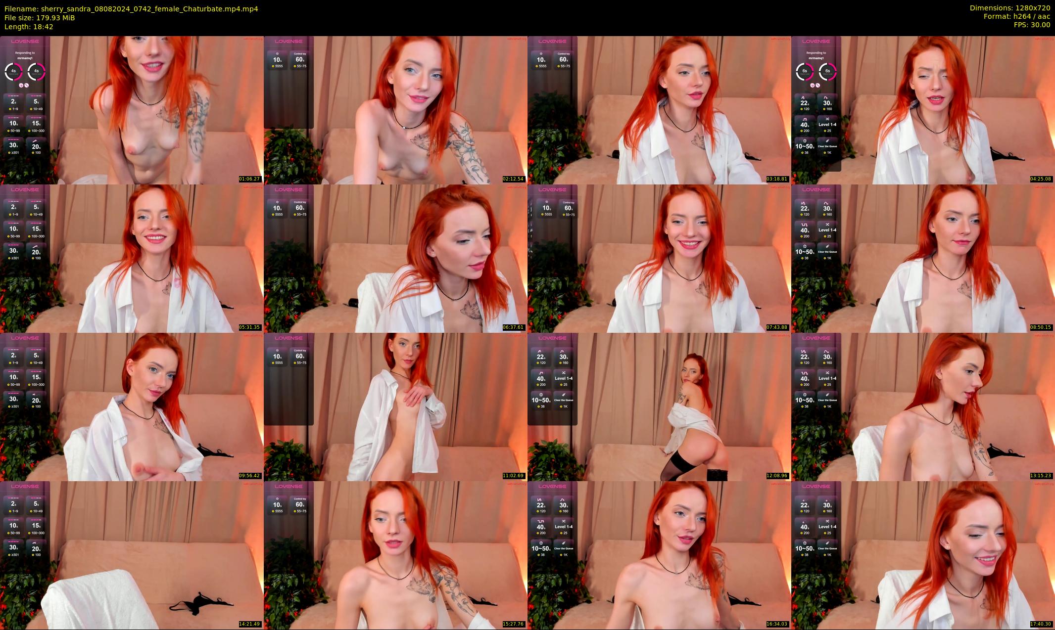 sherry_sandra — 19 minute Chaturbate female cam show recording, 720p, Aug 8, 2024