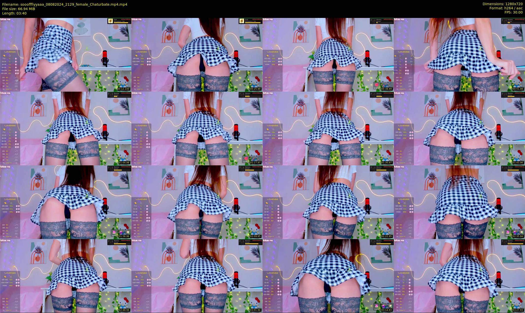 sooofffiyyaaa — 4 minute Chaturbate female cam show recording, 720p, Aug 8, 2024