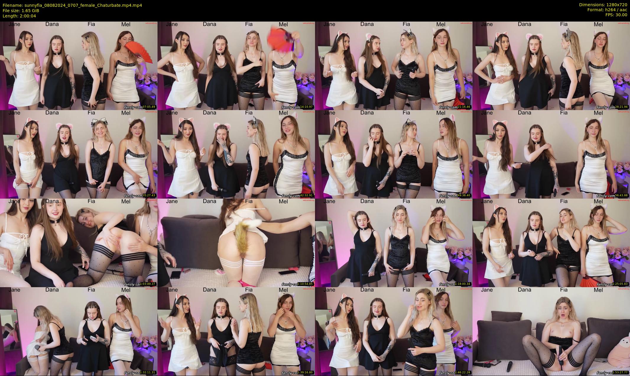 sunnyfia — 121 minute Chaturbate female cam show recording, 720p, Aug 8, 2024