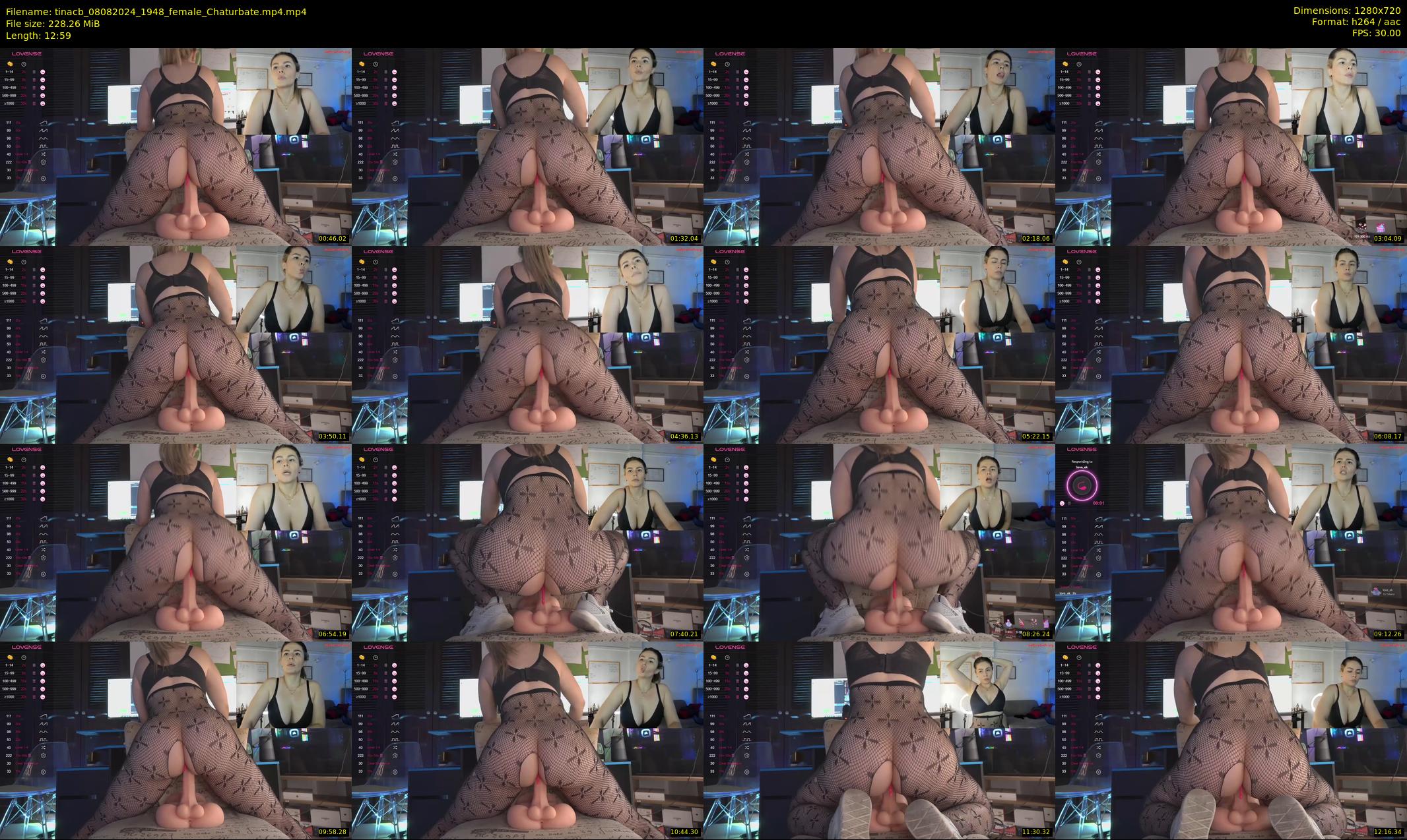 tinacb — 13 minute Chaturbate female cam show recording, 720p, Aug 8, 2024