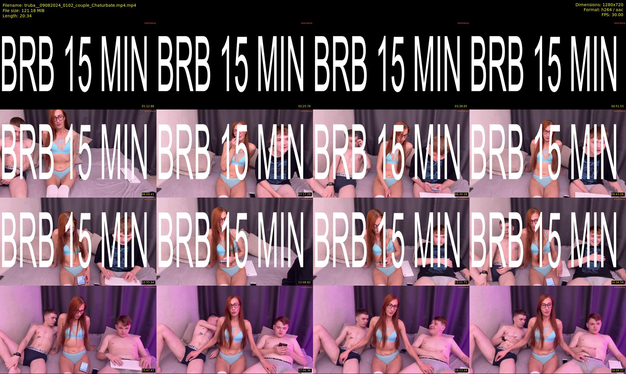 truba_ — 21 minute Chaturbate couple cam show recording, 720p, Aug 9, 2024