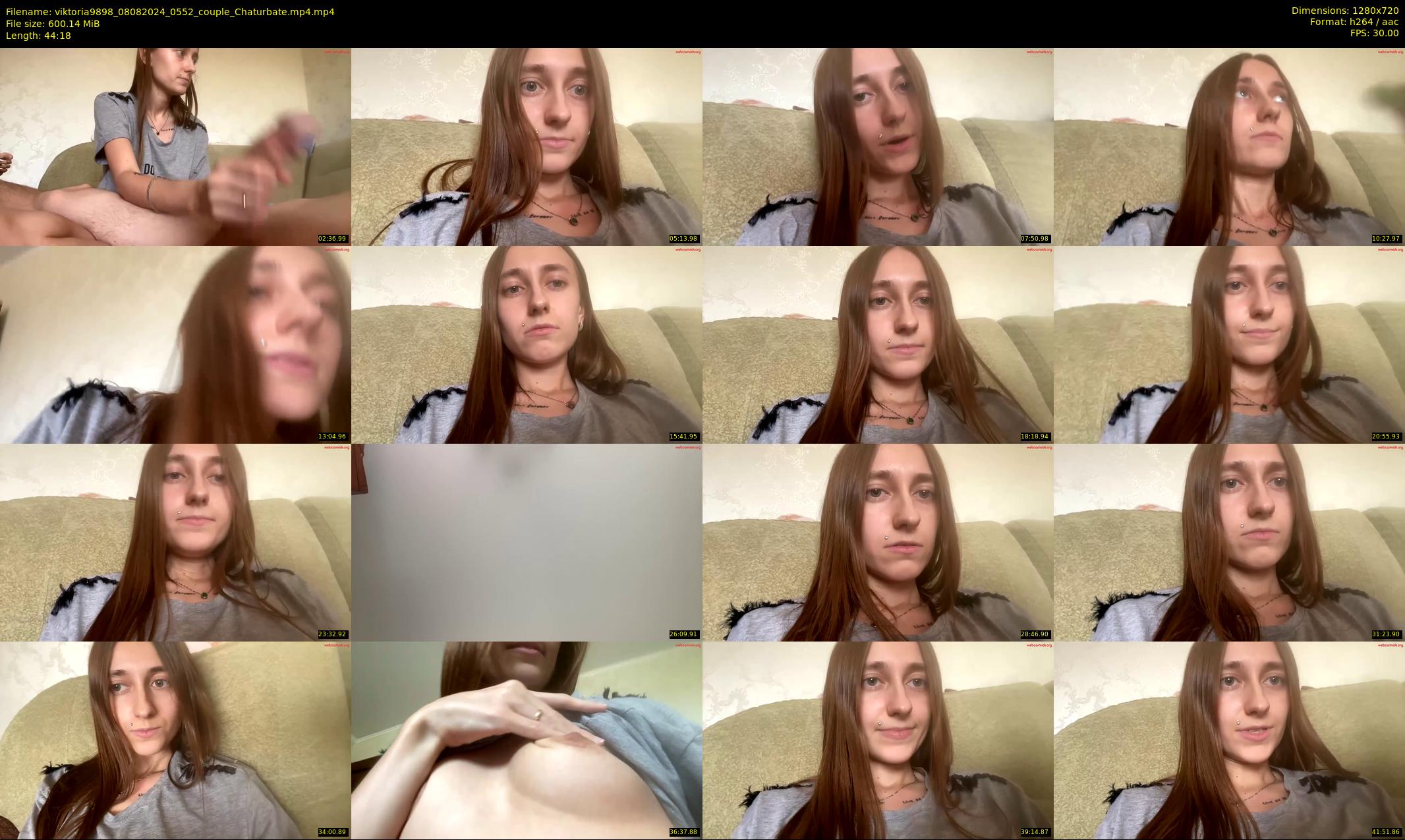 viktoria9898 — 45 minute Chaturbate couple cam show recording, 720p, Aug 8, 2024