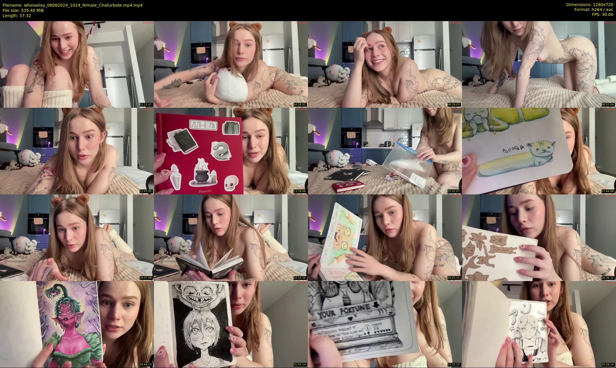 whoisalisa — 38 minute Chaturbate female cam show recording, 720p, Aug 8, 2024