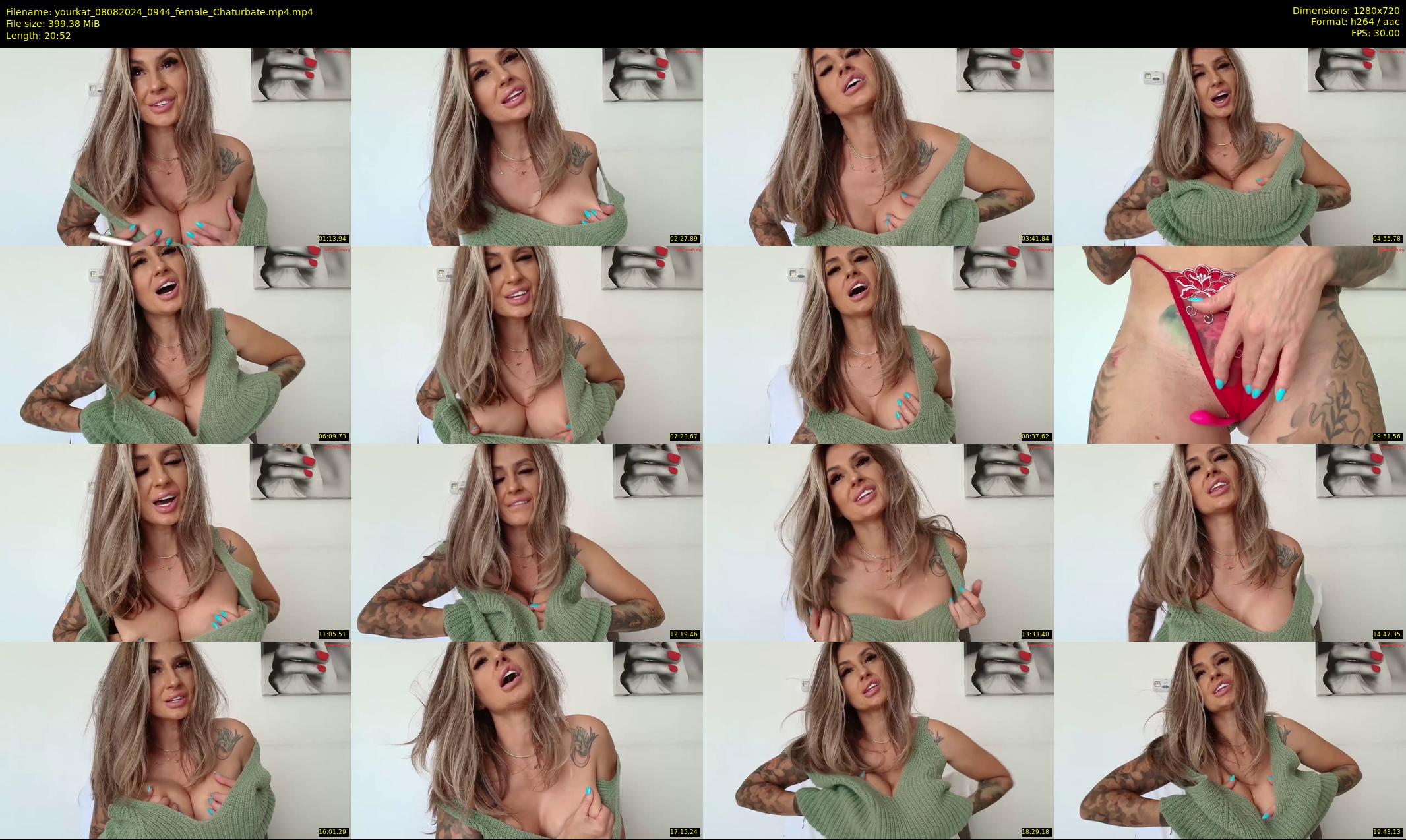 yourkat — 21 minute Chaturbate female cam show recording, 720p, Aug 8, 2024