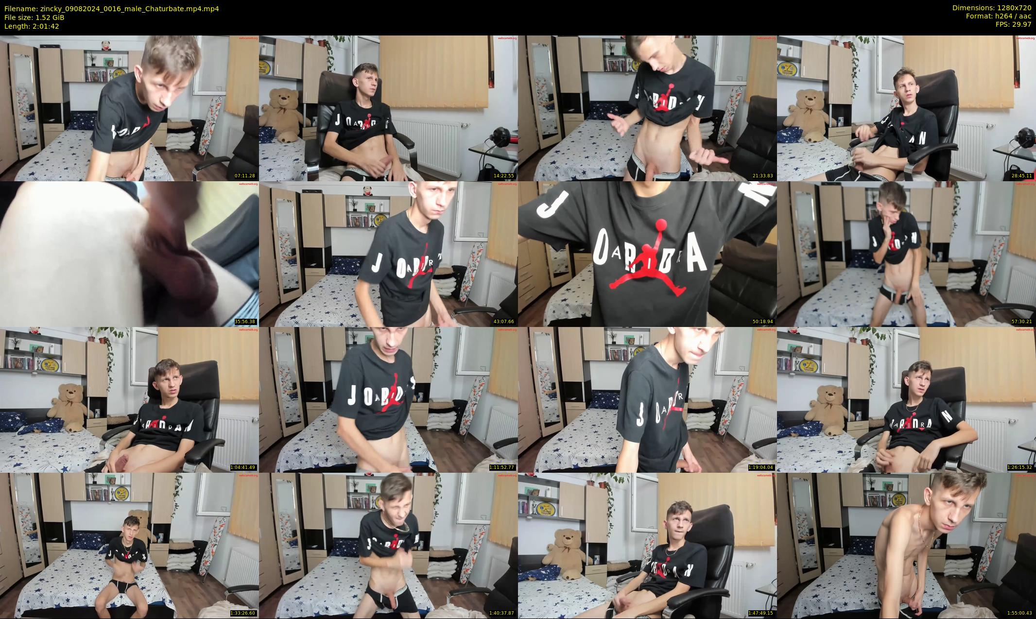 zincky — 122 minute Chaturbate male cam show recording, 720p, Aug 9, 2024