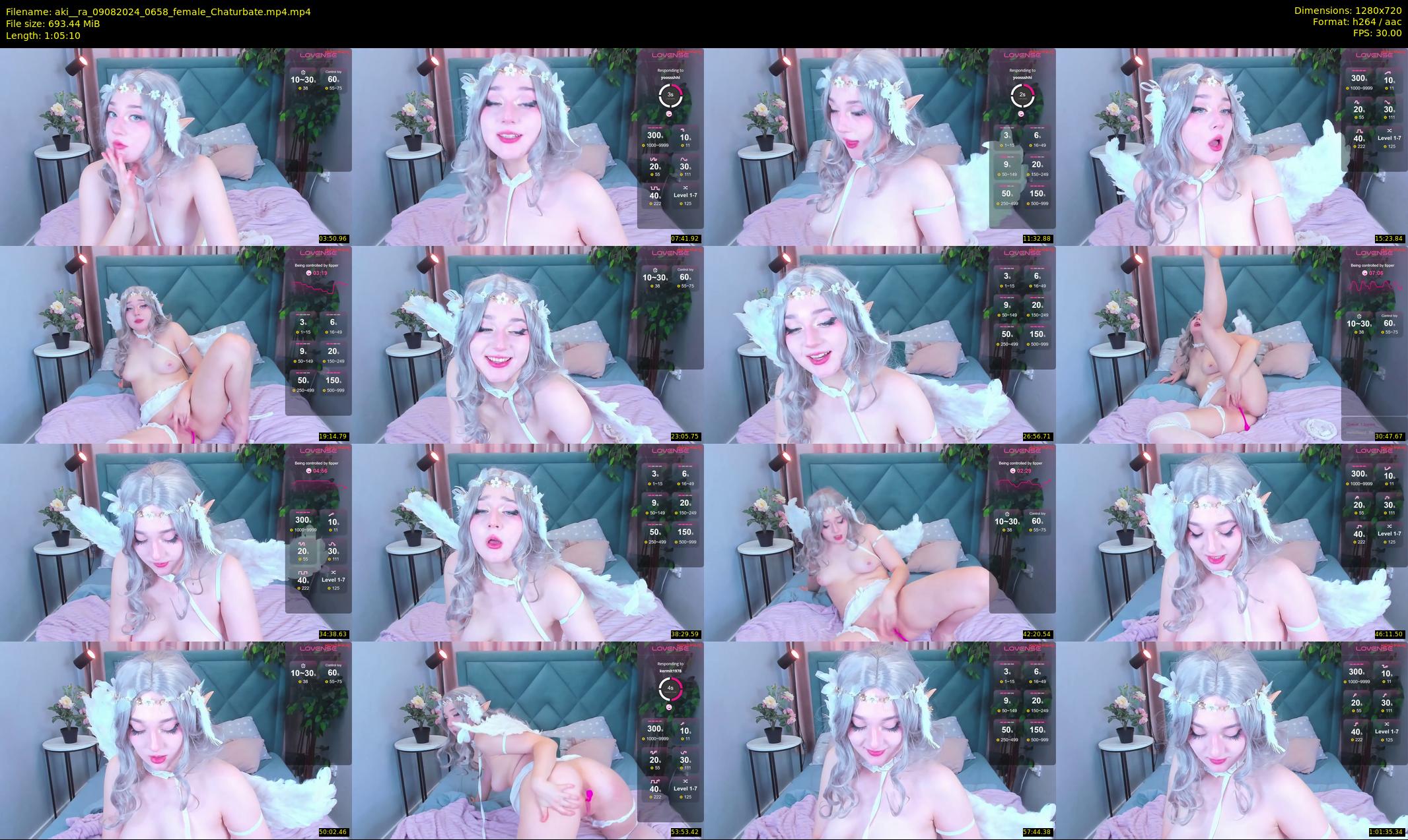 aki__ra — 66 minute Chaturbate female cam show recording, 720p, Aug 9, 2024