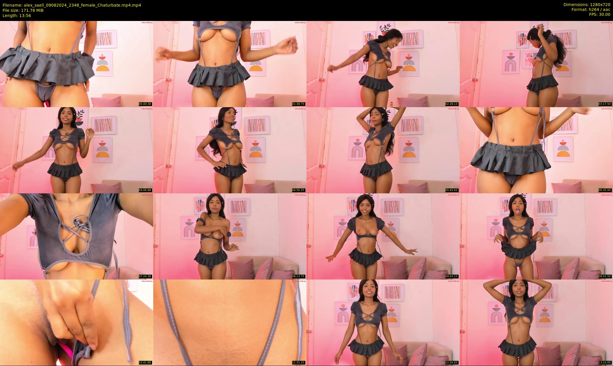 alex_saeli — 14 minute Chaturbate female cam show recording, 720p, Aug 9, 2024