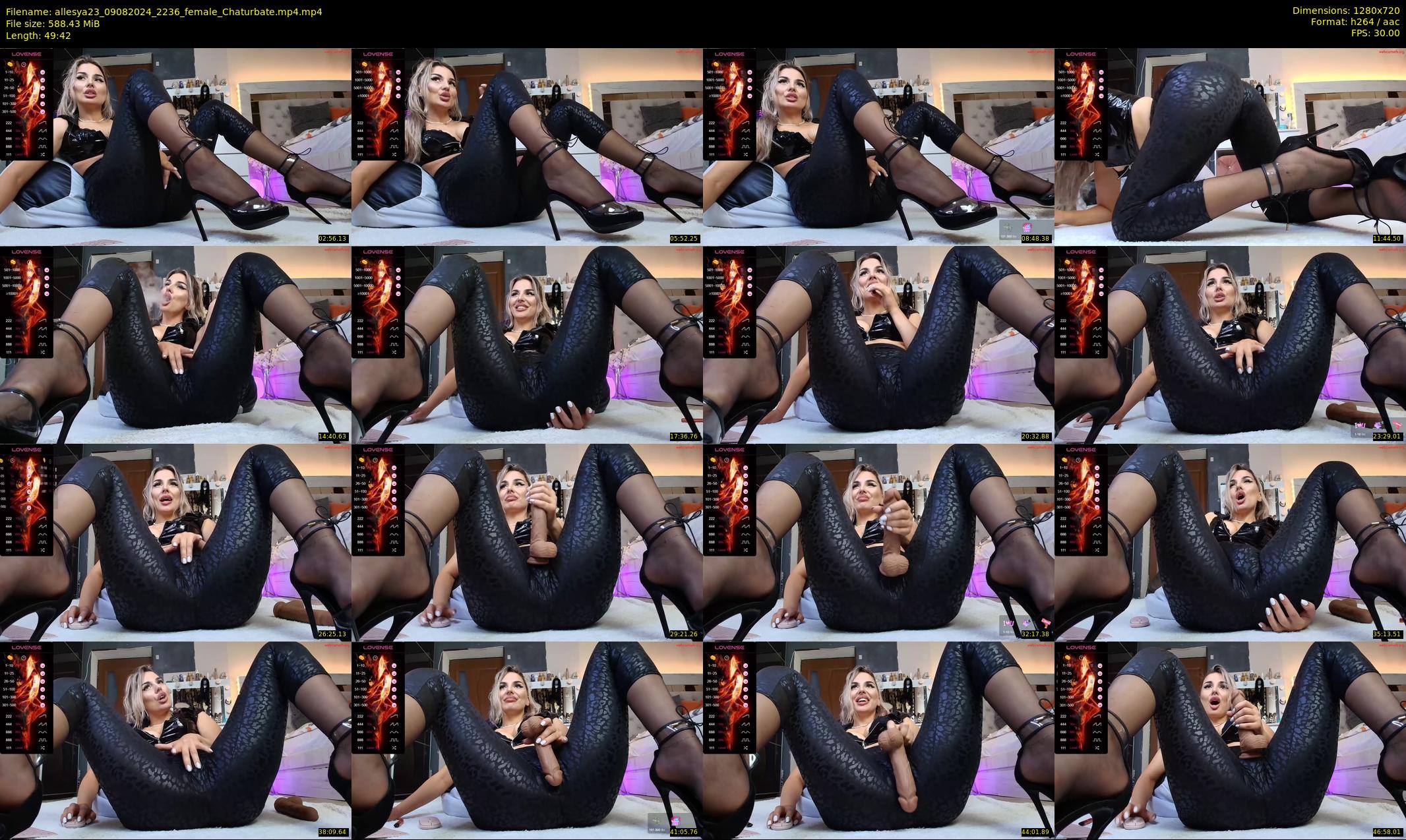 allesya23 — 50 minute Chaturbate female cam show recording, 720p, Aug 9, 2024