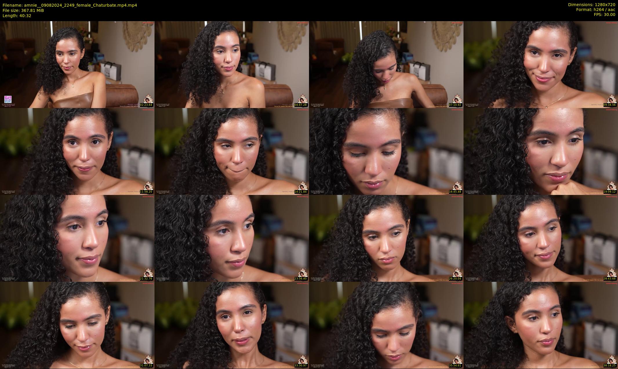 amnie_ — 41 minute Chaturbate female cam show recording, 720p, Aug 9, 2024
