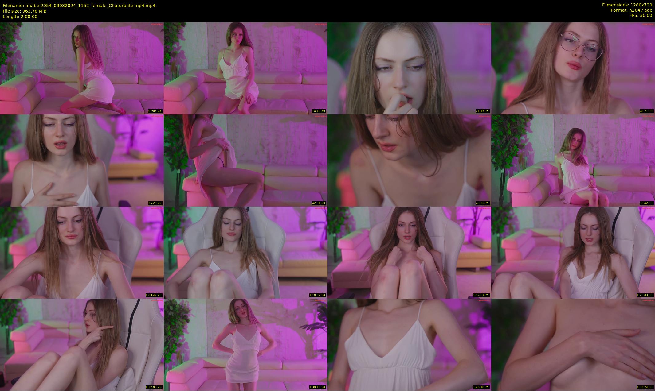 anabel2054 — 120 minute Chaturbate female cam show recording, 720p, Aug 9, 2024