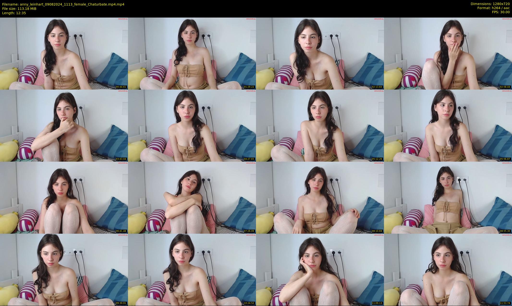 anny_leinhart — 13 minute Chaturbate female cam show recording, 720p, Aug 9, 2024